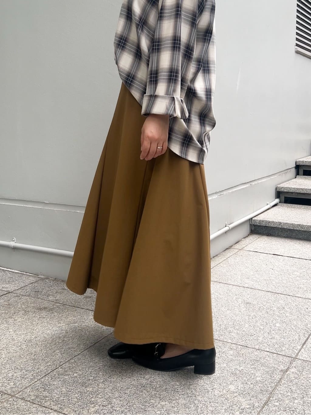 ちびゆきさんの「grove｜2WAYスクエアネックタンク」を使ったコーディネート