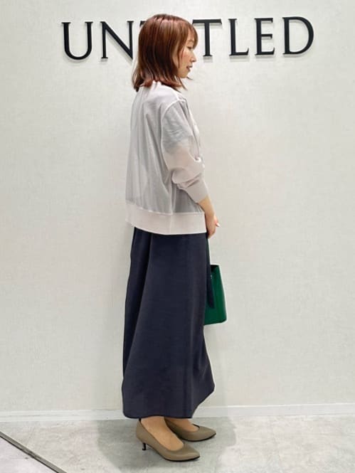 Miwaさんの「UNTITLED｜【追加】ライトダブルリングネックレス」を使ったコーディネート