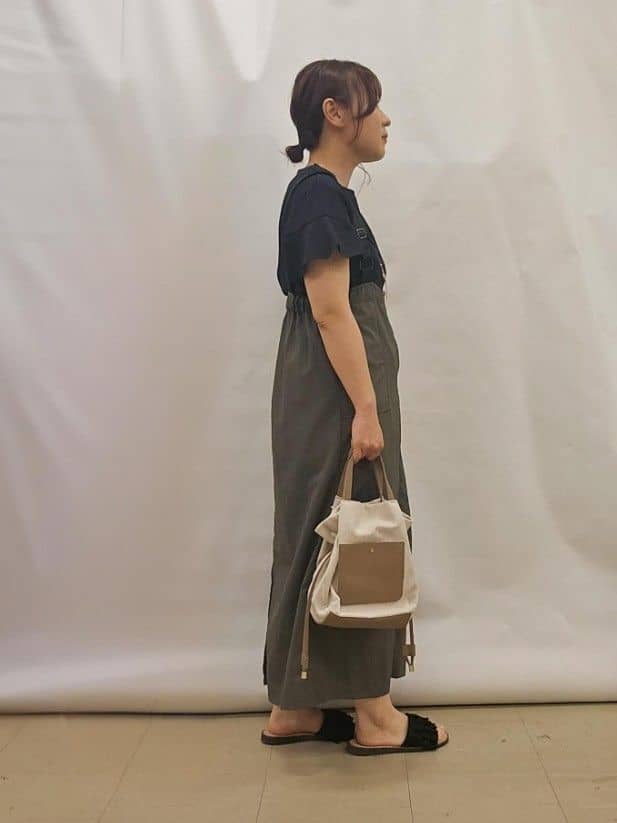 かなさんの「SHOO･LA･RUE｜◆天然石フープネックレス」を使ったコーディネート