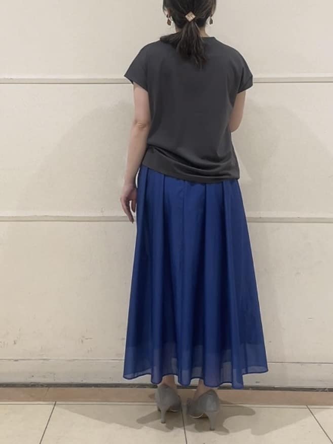 watanabeさんの「UNTITLED｜【洗える/Tシャツ】ツイストプルオーバー」を使ったコーディネート