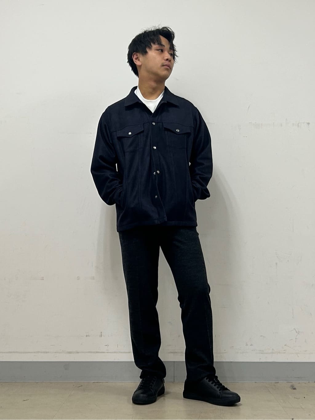Hiroさんの「TAKEO KIKUCHI｜ストレッチ テーラードＴシャツ」を使ったコーディネート