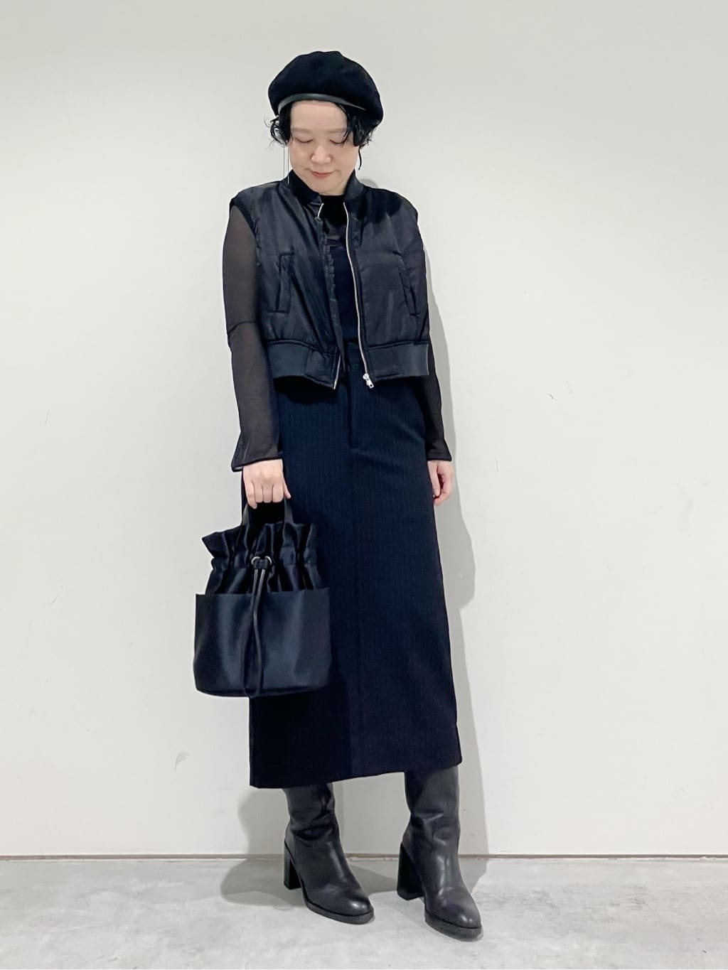 Cさんの「HIROKO HAYASHI｜LUINI SATINE（ルイーニ サティーネ）ショルダーバッグ」を使ったコーディネート