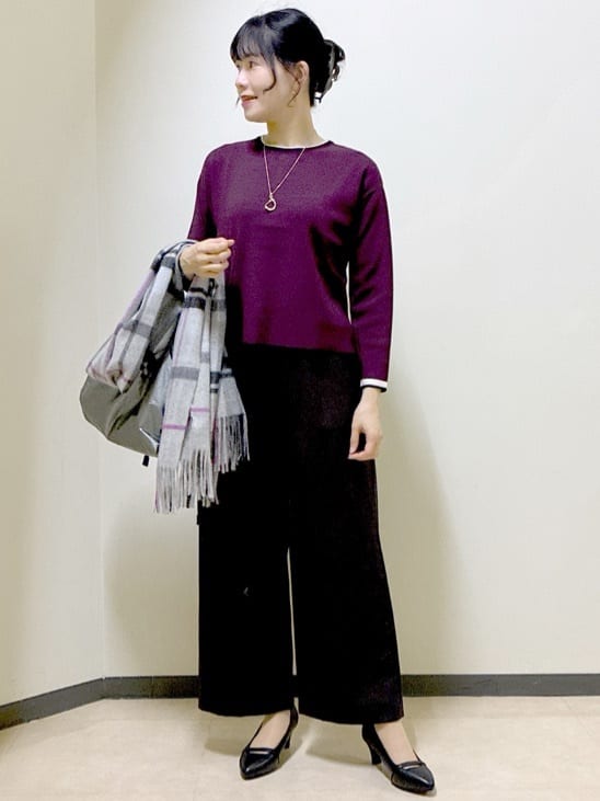  beni_gingerさんの「Reflect｜【すっきりシルエット】ワイドクロップドパンツ」を使ったコーディネート