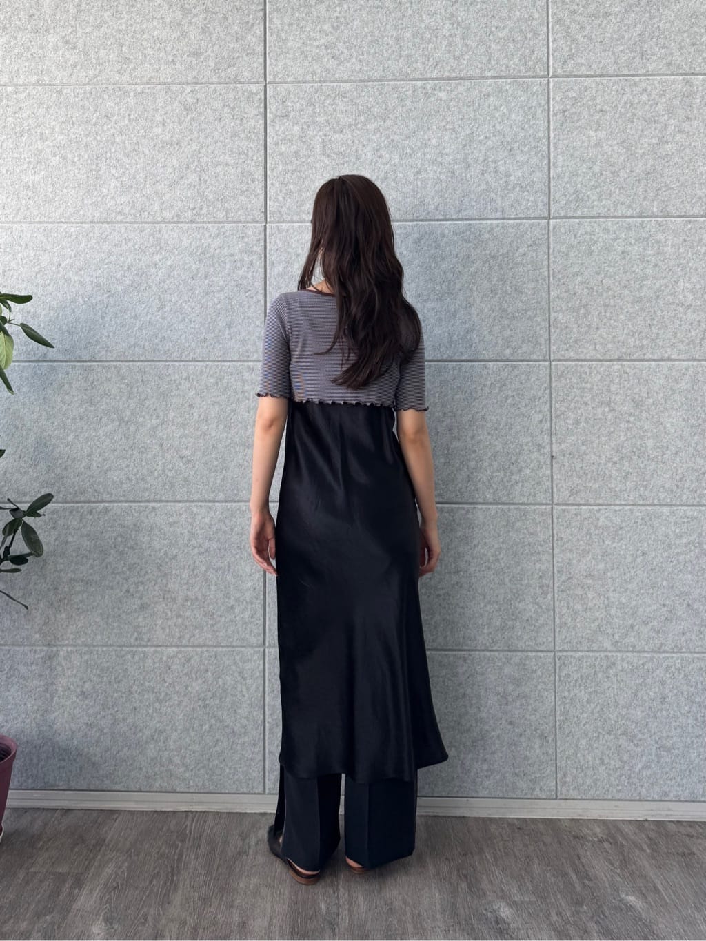 uchi__yamaさんの「CODE A｜heyep｜Silk Hair Band」を使ったコーディネート