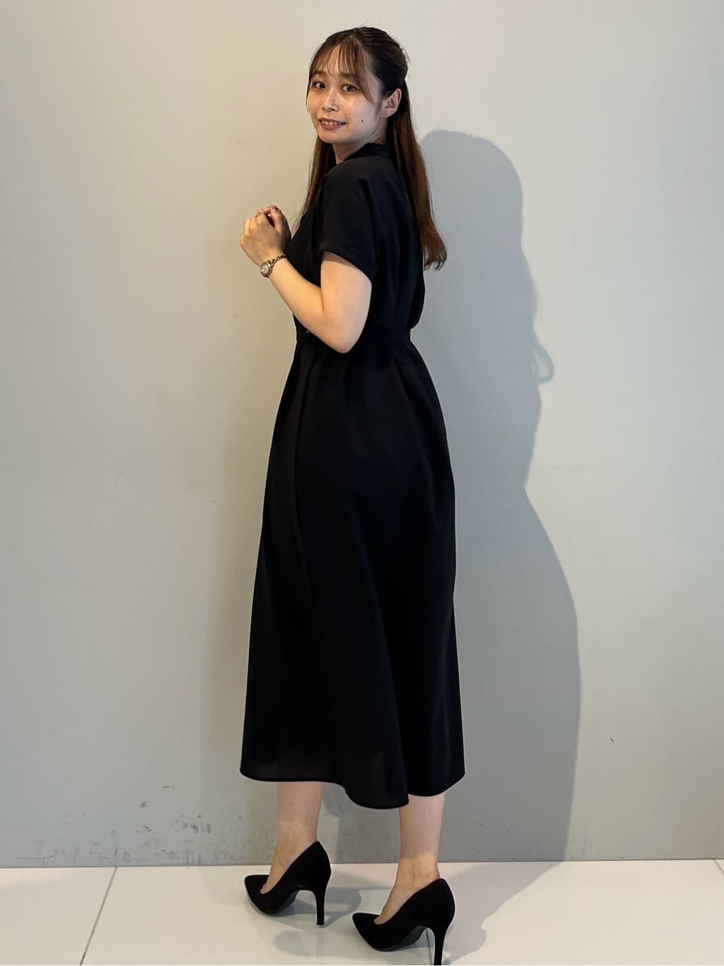 Saekoさんの「UNTITLED｜【UV/はっ水】リラククールワンピース」を使ったコーディネート