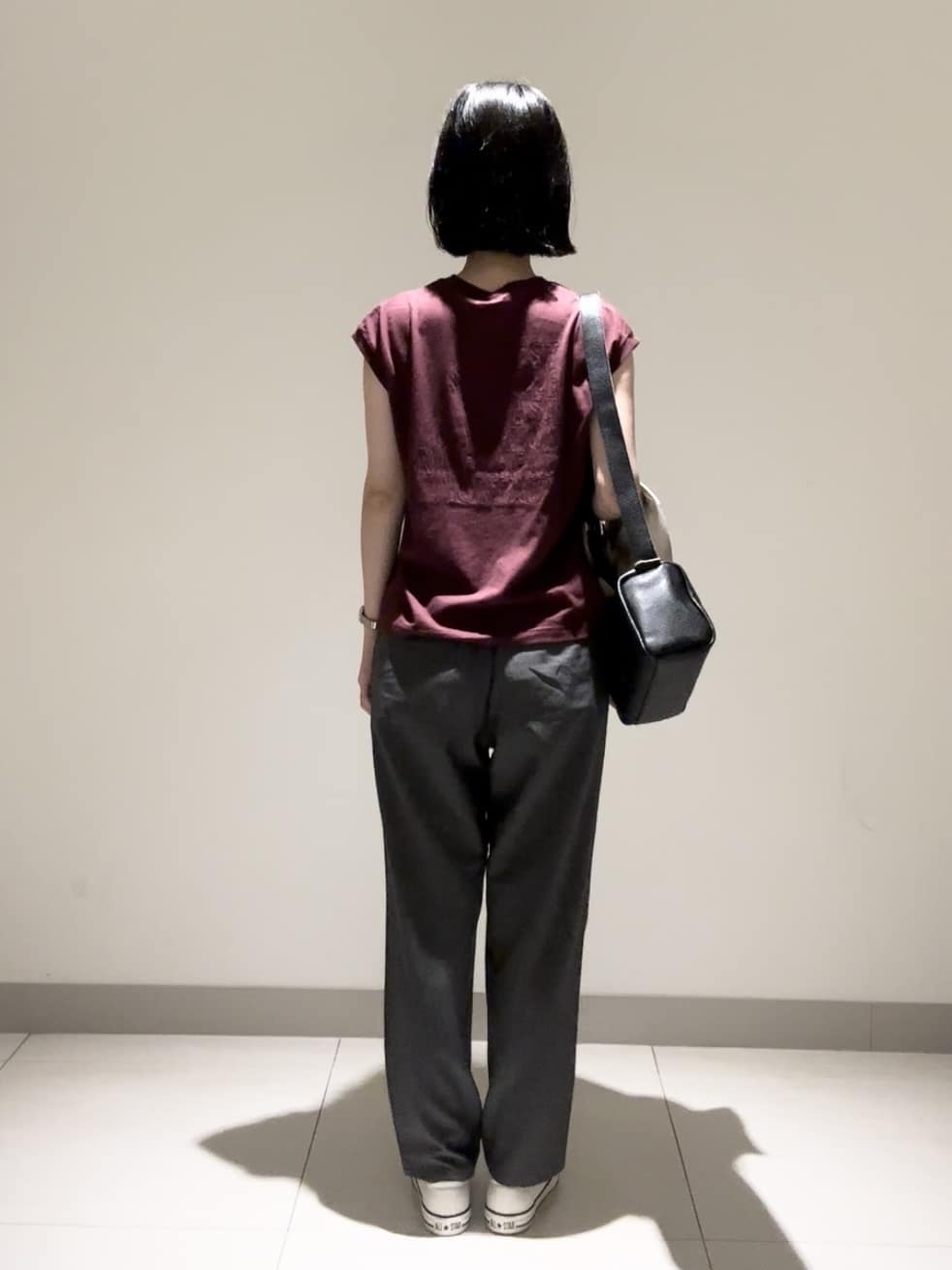 mayuさんの「Dessin｜【洗える】オーガニックコットンフレンチスリーブ」を使ったコーディネート