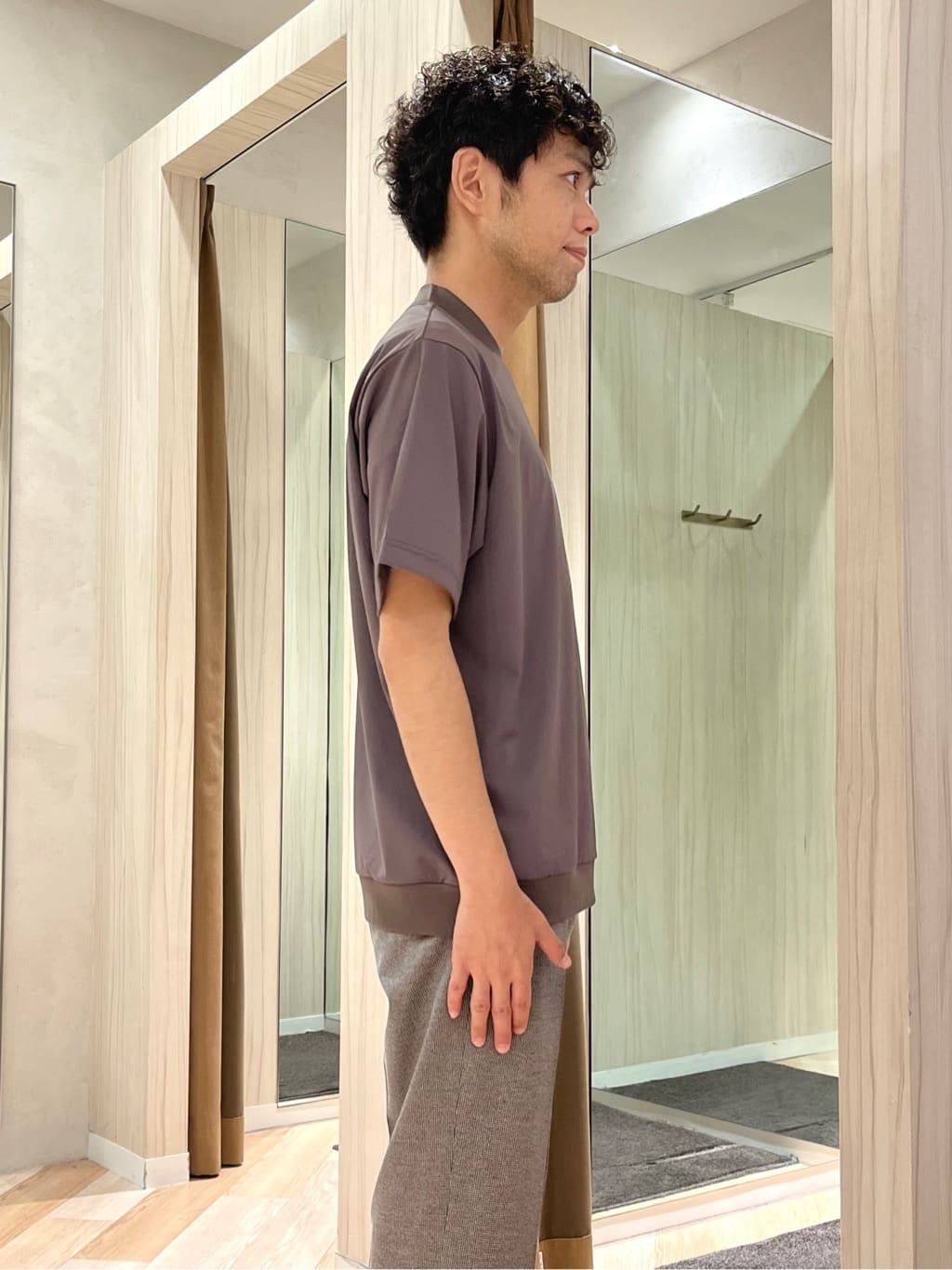 URAさんの「TAKEO KIKUCHI｜ピンジャージ 千鳥 ジャケット」を使ったコーディネート