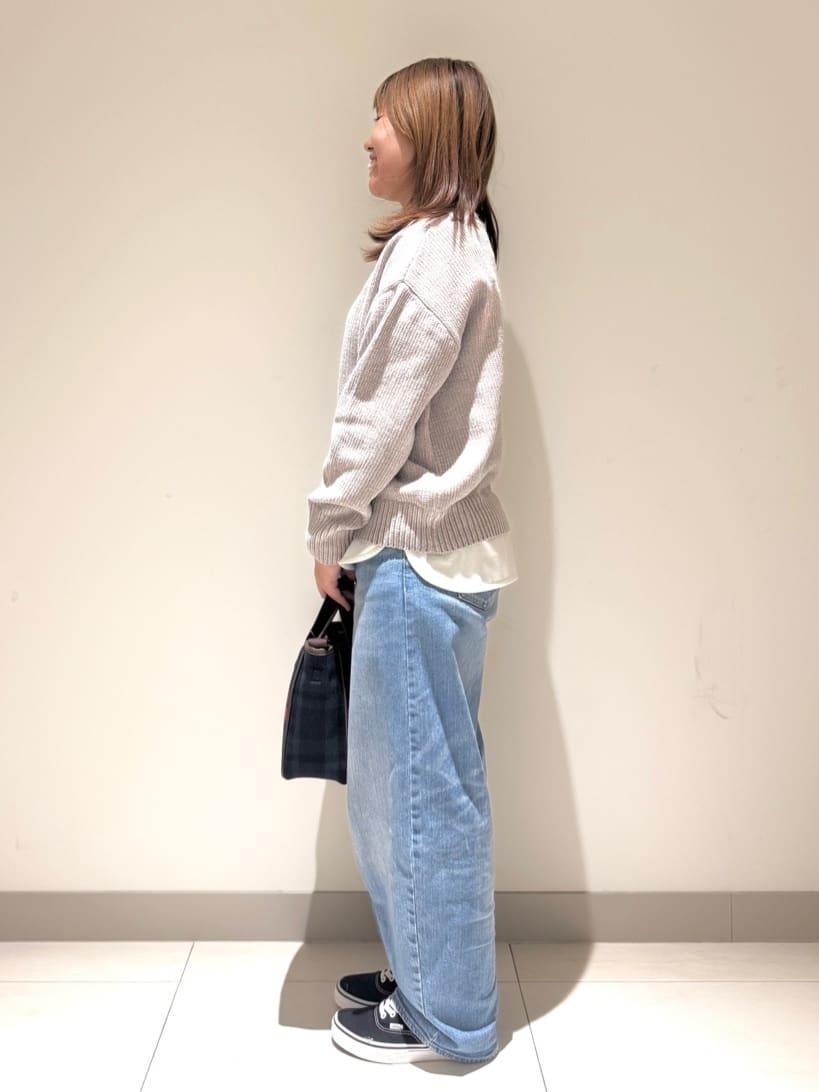 Liriさんの「Dessin｜【2WAY・軽量】チェックトート」を使ったコーディネート
