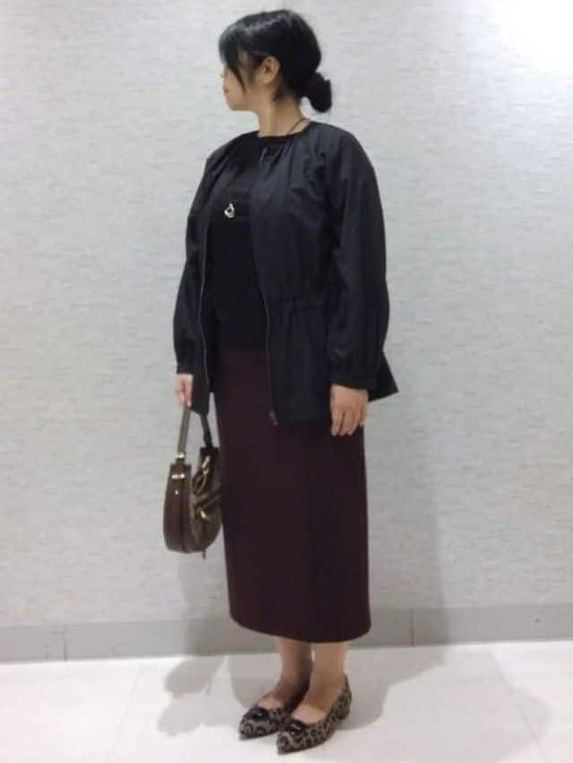 sakoさんの「Reflect｜【パンツにもスカートにも合わせやすい◎】ライティブルゾン」を使ったコーディネート
