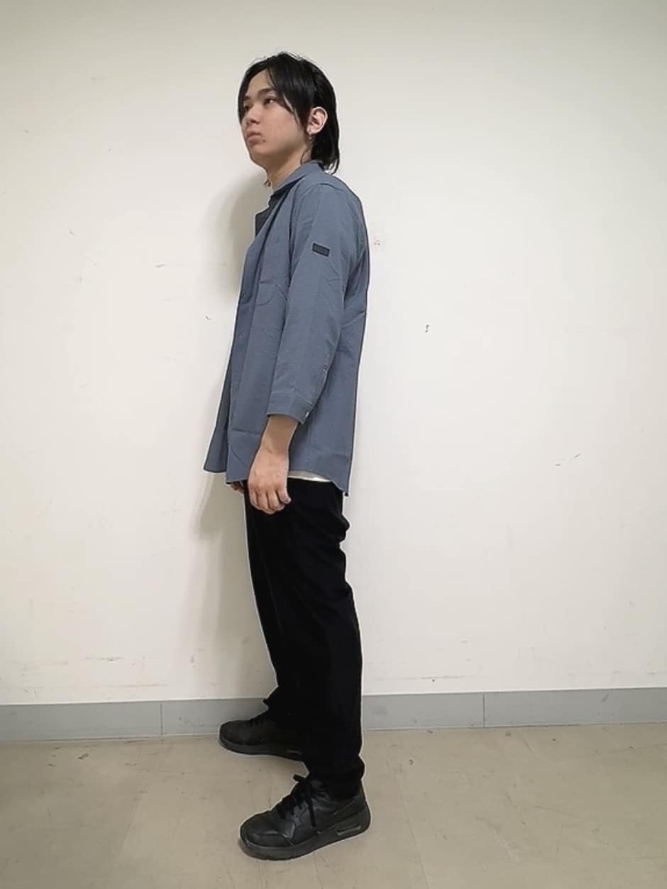 溝端佑太朗さんの「TAKEO KIKUCHI｜【COOL CITY WEAR】テーラードTシャツ /接触冷感」を使ったコーディネート