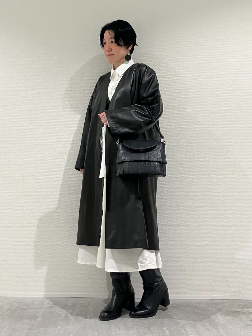 Cさんの「HIROKO HAYASHI｜FRANGIA（フランジャ）ショルダーバッグ」を使ったコーディネート