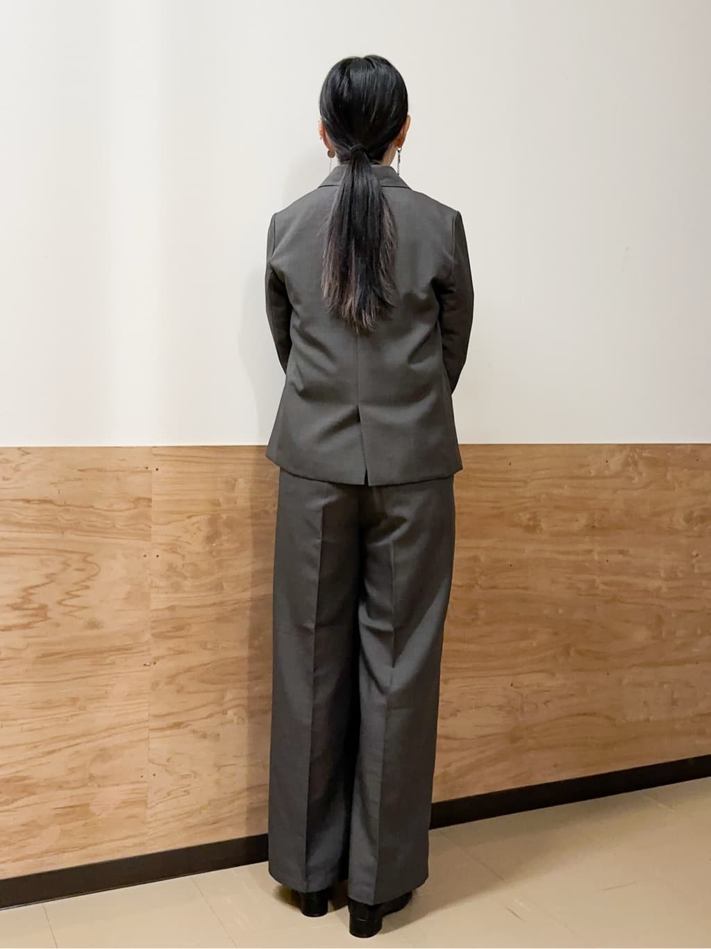 すーさんの「grove｜【カセット服】ダブルブレストテーラードジャケット」を使ったコーディネート