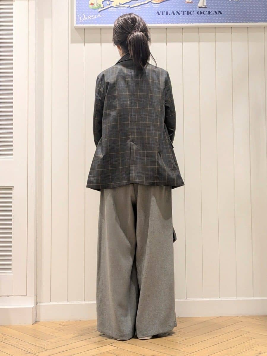 keikoさんの「Dessin｜【洗える】ダブルブレストジャケット」を使ったコーディネート
