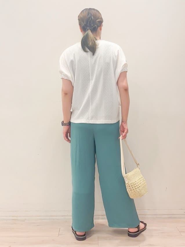 naoさんの「SHOO･LA･RUE｜◆雑材ミニショルダーバッグ」を使ったコーディネート