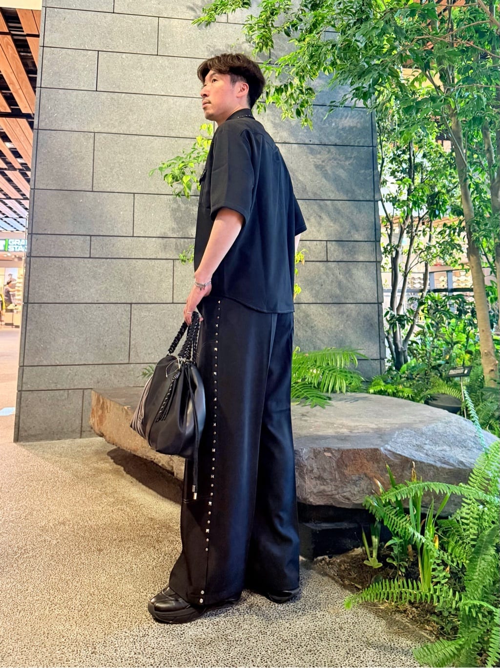 HARUさんの「tk.TAKEO KIKUCHI｜ウェスタンスタッズシャツ」を使ったコーディネート