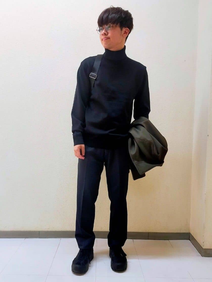 nerさんの「TAKEO KIKUCHI｜【JUST ONE LAYER】ダウンファブリック ジップアップ リブ ブルゾン」を使ったコーディネート
