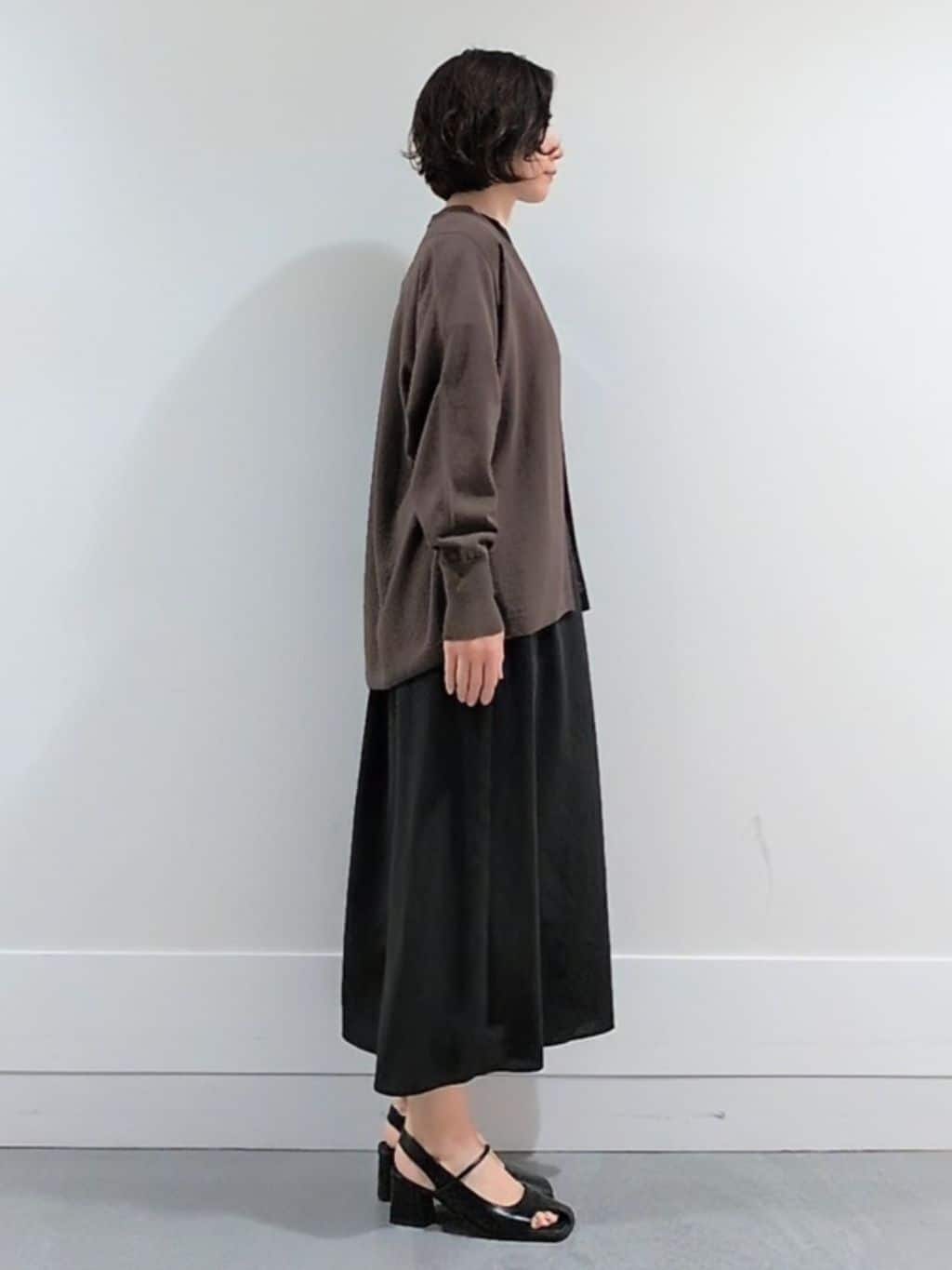 ミズタさんの「UNTITLED｜【UV/はっ水】リラククールワンピース」を使ったコーディネート