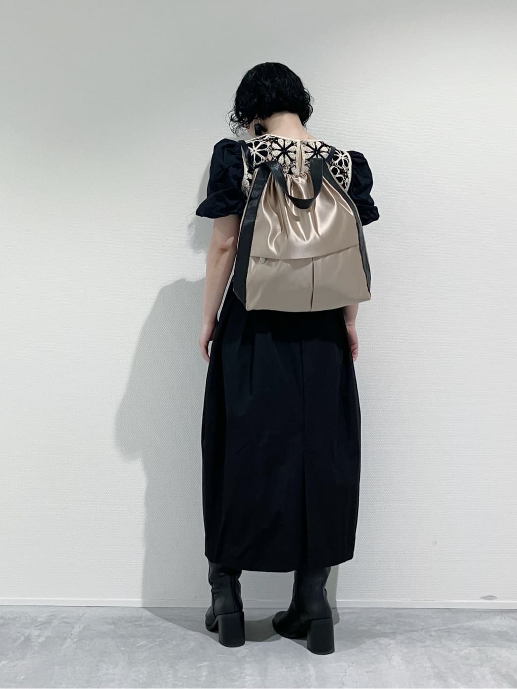 Cさんの「HIROKO HAYASHI｜LUINI SATINE（ルイーニ サティーネ）2wayナップサック」を使ったコーディネート