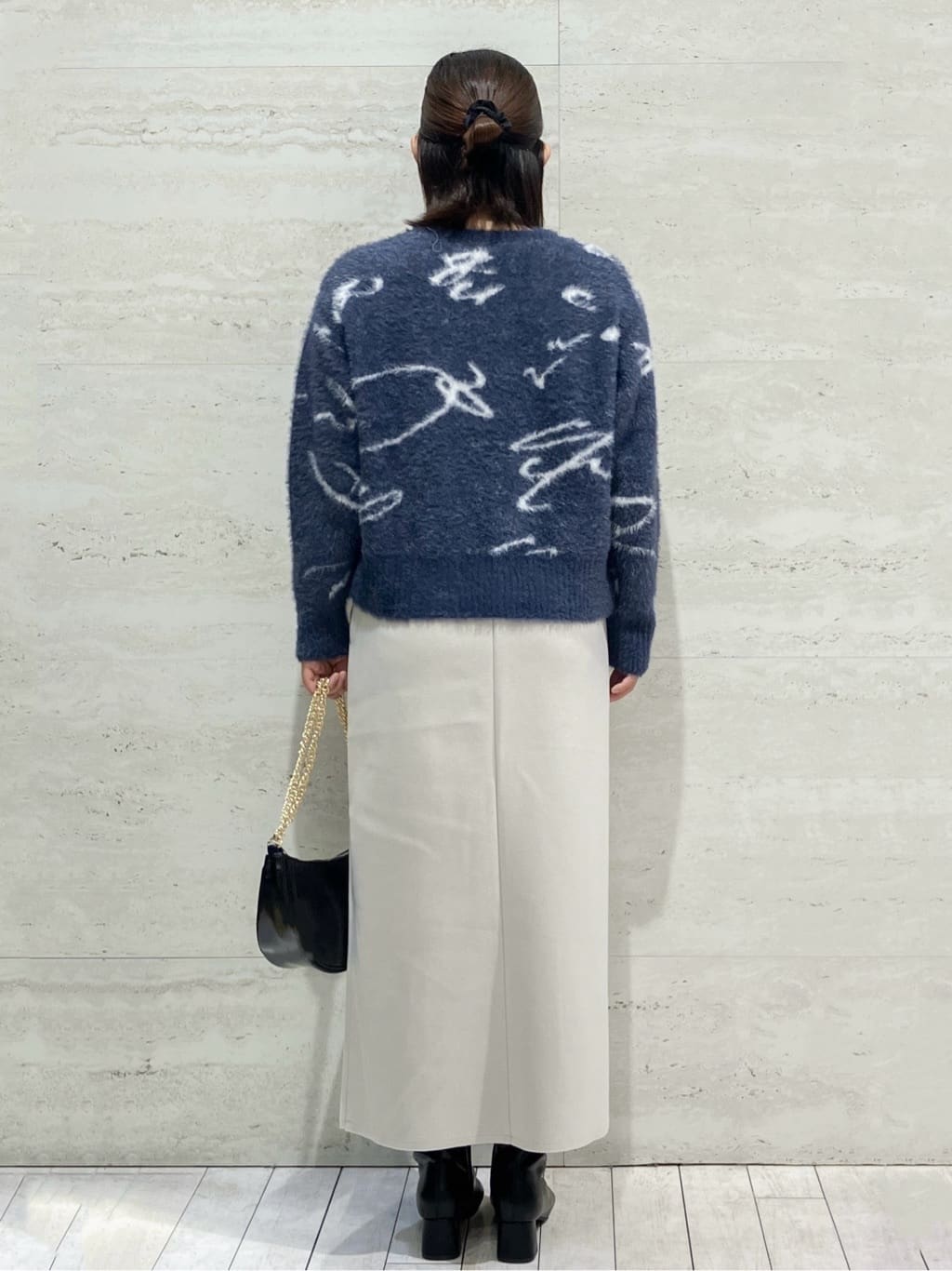 FUKAさんの「OPAQUE.CLIP｜アート柄シャギーニット【洗濯機OK】」を使ったコーディネート