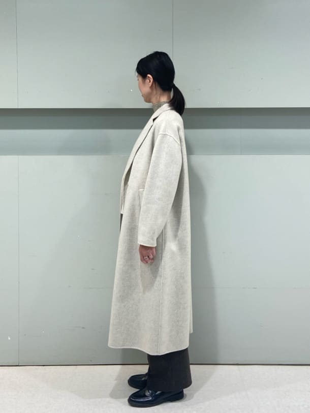 hitomiさんの「UNTITLED｜【8色展開/洗える】ウールカシミヤ ハイネックニット」を使ったコーディネート