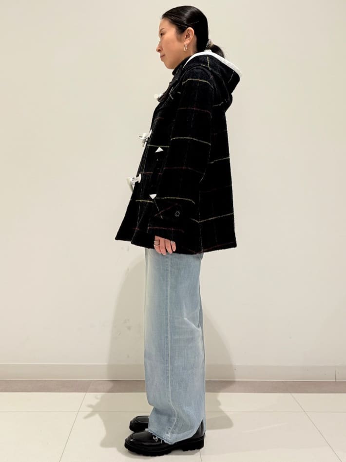 MIYAKAWAさんの「DRESSTERIOR｜シルクブレンドメリノウールリブプルオーバー」を使ったコーディネート