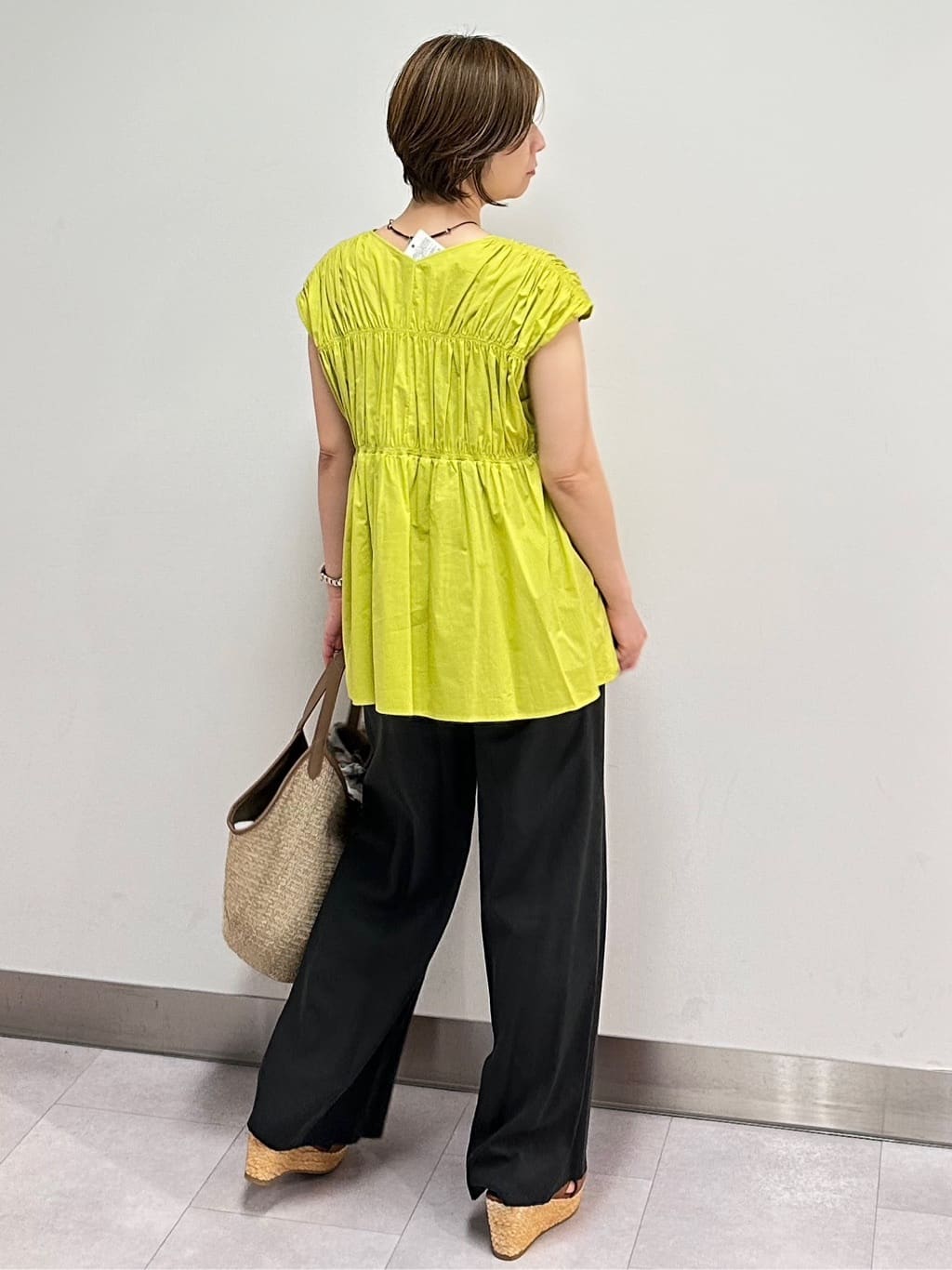 みなこさんの「UNTITLED｜【古畑星夏さん着用/スクエアインナー】コットンタンクトップ」を使ったコーディネート