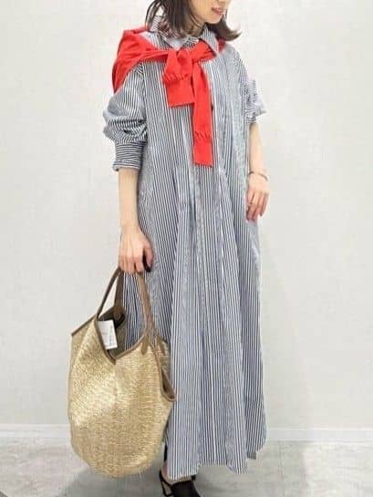 Miwaさんの「UNTITLED｜マーブルドロップネックレス」を使ったコーディネート