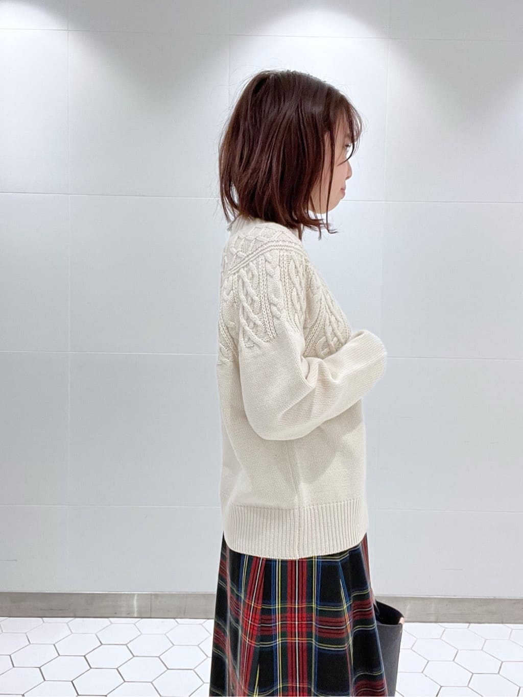 Makinoさんの「Dessin｜【2WAY】フェイクムートンコート」を使ったコーディネート
