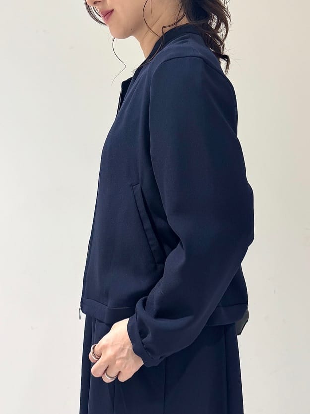 そんさんの「INDIVI｜【洗える／UVケア／吸汗速乾】ジョーゼットライトブルゾン」を使ったコーディネート