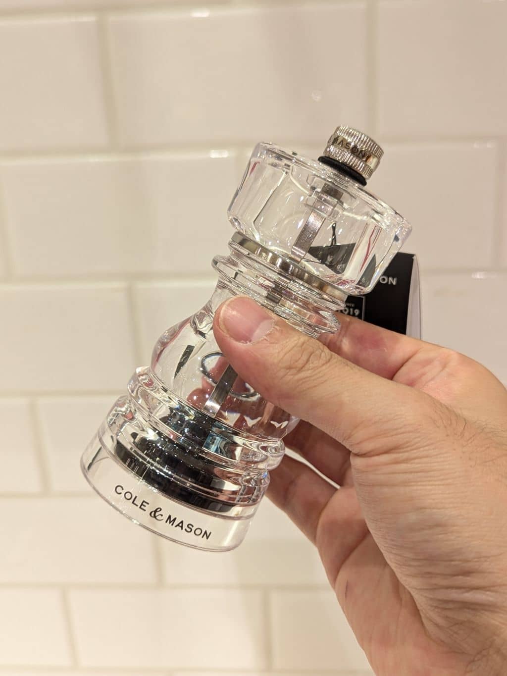 シモさんの「212 KITCHEN STORE｜ロンドン アクリル ペッパーミル 13cm ＜Cole&Mason コール＆メイソン＞」を使ったコーディネート