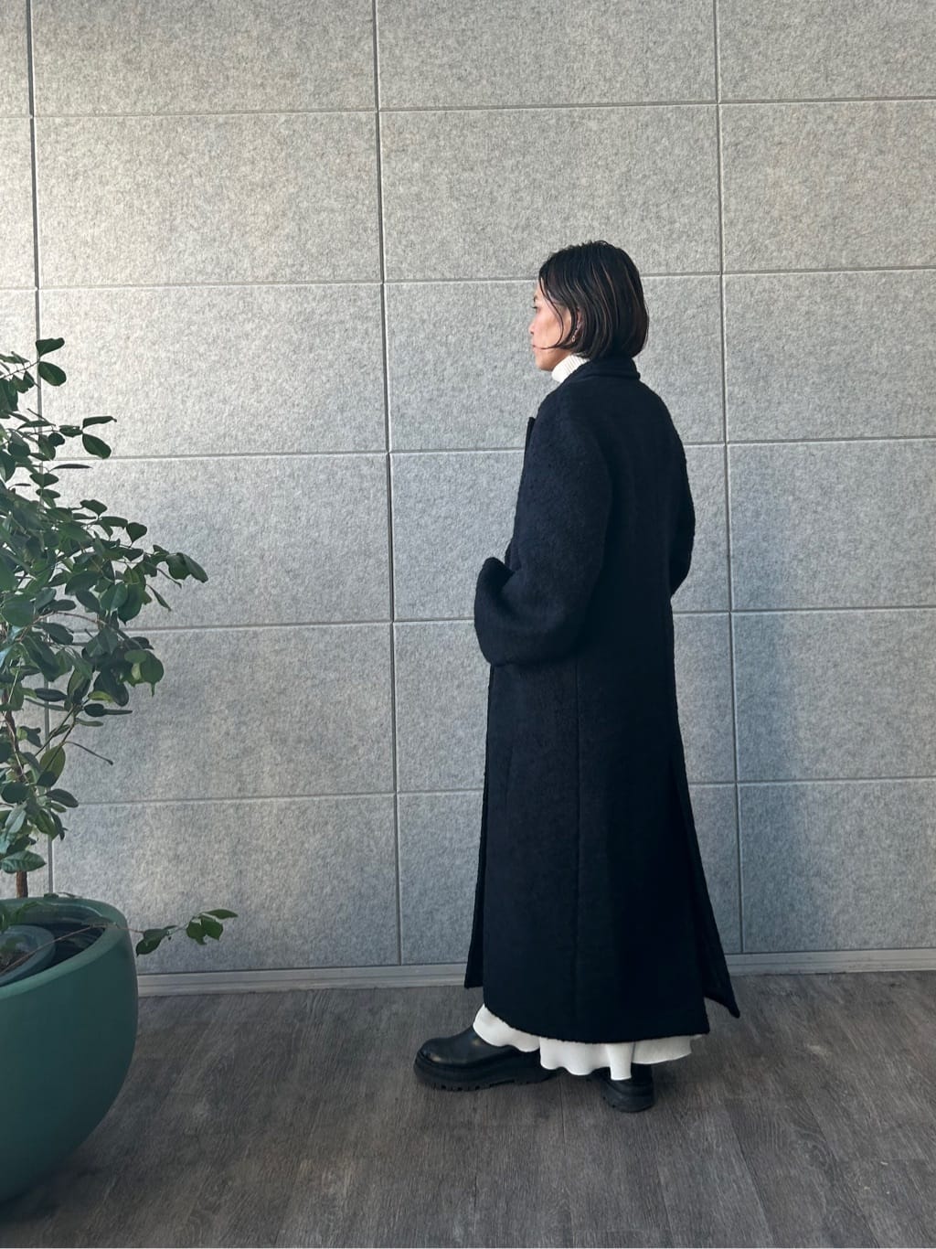 yukoさんの「CODE A｜M long coat」を使ったコーディネート