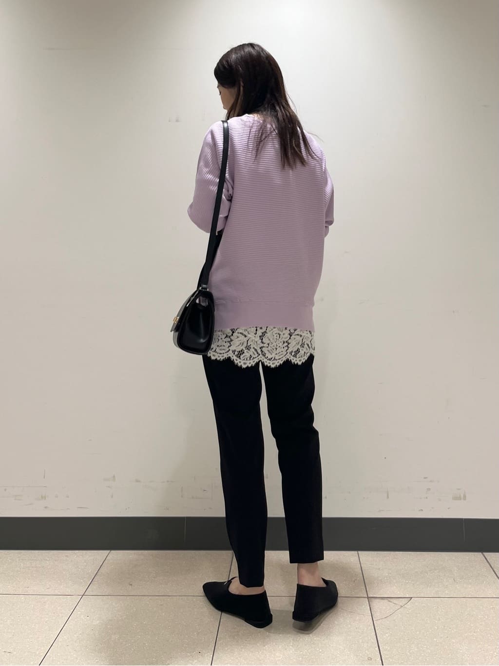 shokoさんの「INDIVI｜【洗える／体型カバー】美シルエットニット」を使ったコーディネート