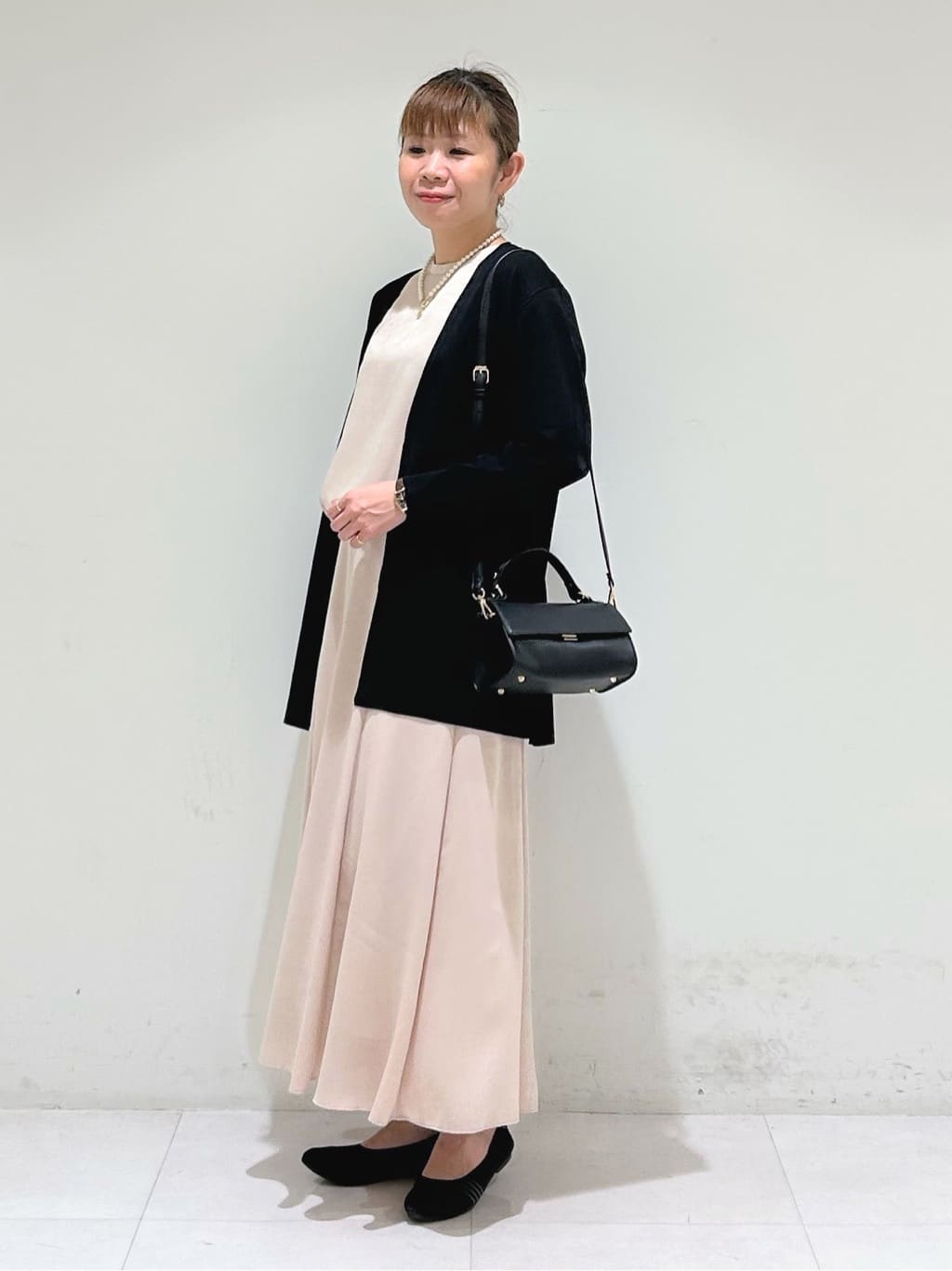tsuyuさんの「INDIVI｜【洗える】着流しロングカーディガン」を使ったコーディネート