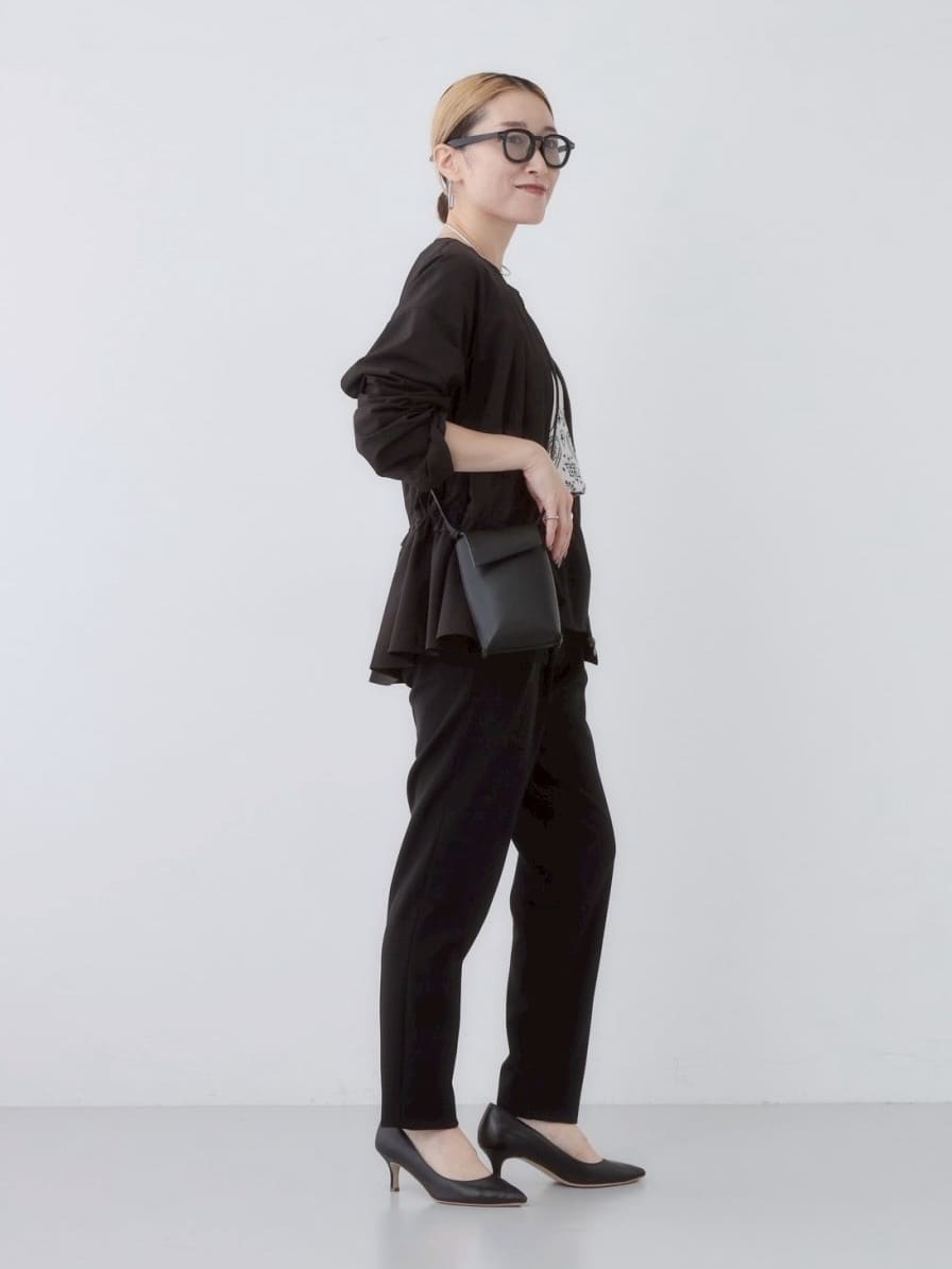 kotakiさんの「INDIVI｜ストレッチシアーロングTシャツ」を使ったコーディネート