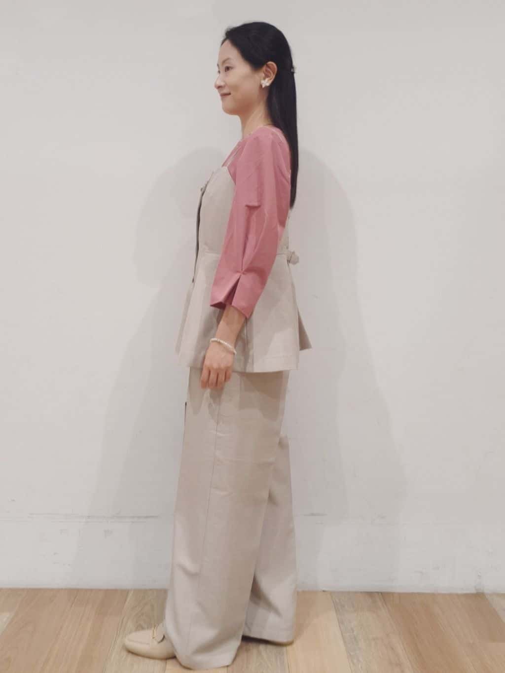 にこさんの「grove｜【カセット服】主役級キャミビスチェ」を使ったコーディネート