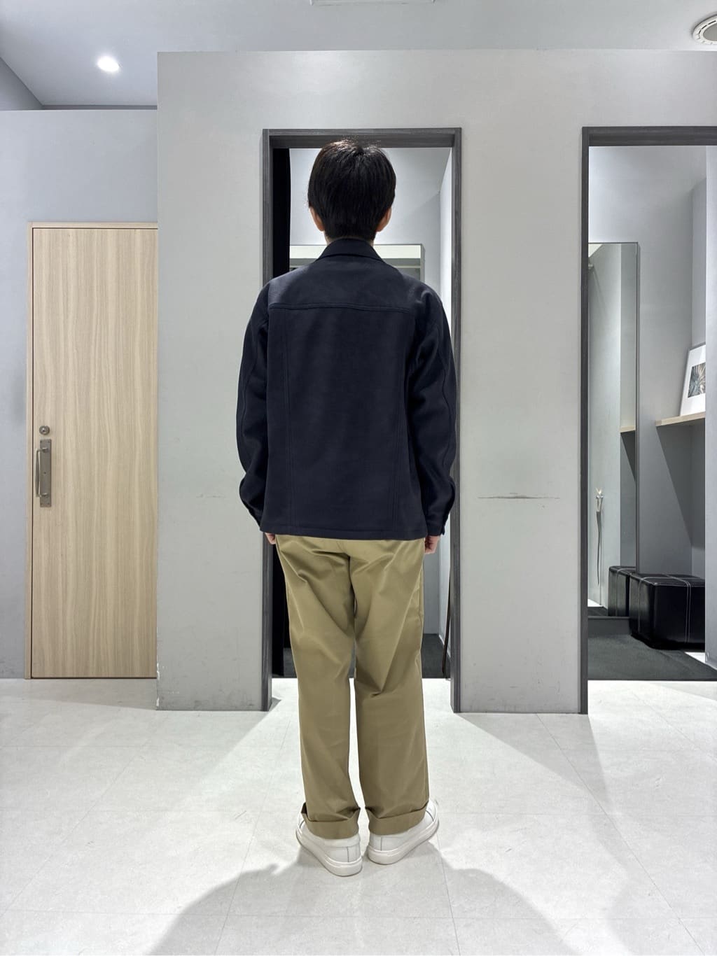 わいずみさんの「TAKEO KIKUCHI｜ストレッチ テーラードＴシャツ」を使ったコーディネート