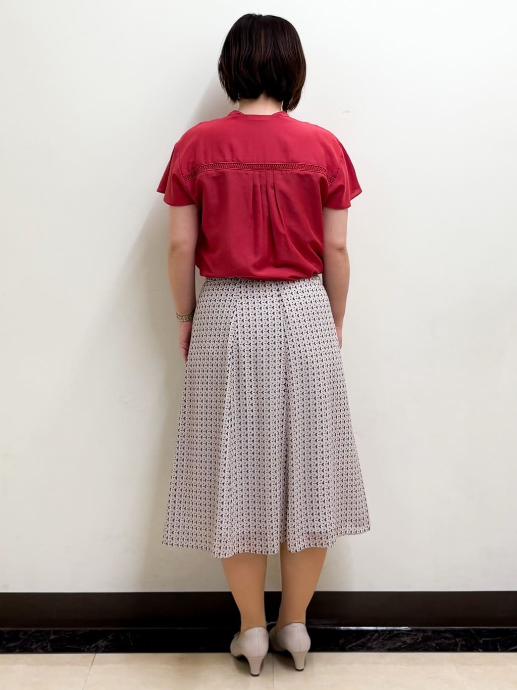ミヨさんの「Reflect｜◆【選べる7色◎／手洗い可】フロントピンタックデザインブラウス」を使ったコーディネート