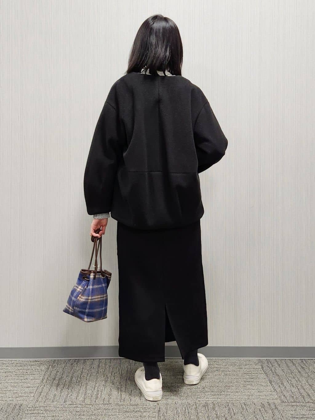naraさんの「Dessin｜【洗える】クルーネックワイドニット」を使ったコーディネート
