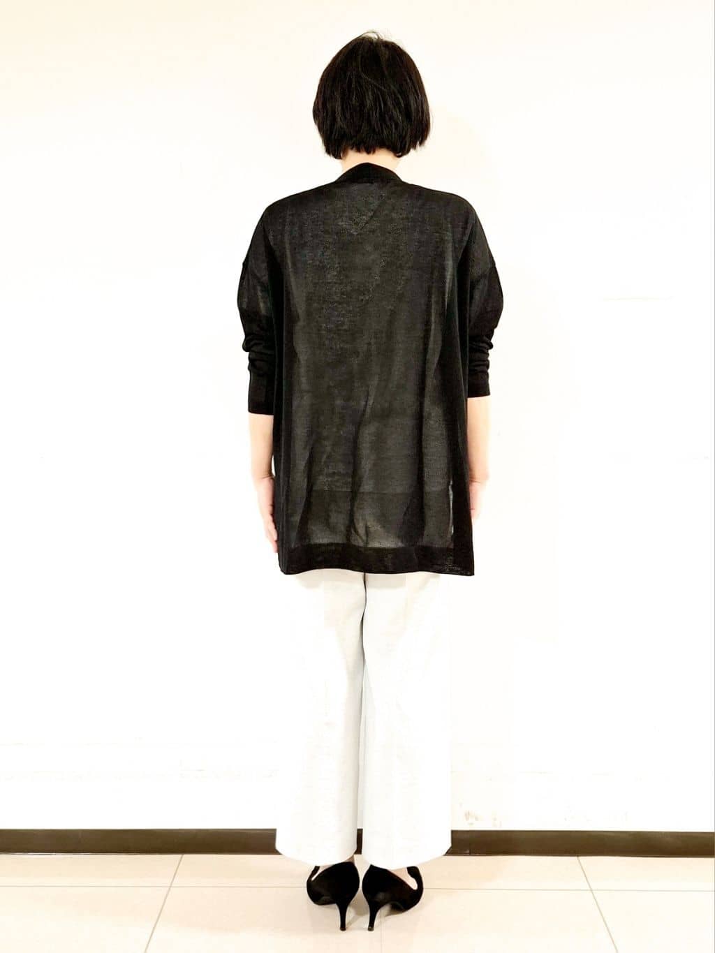 ねぎさんの「UNTITLED｜◆【洗える】ロゴTシャツ」を使ったコーディネート