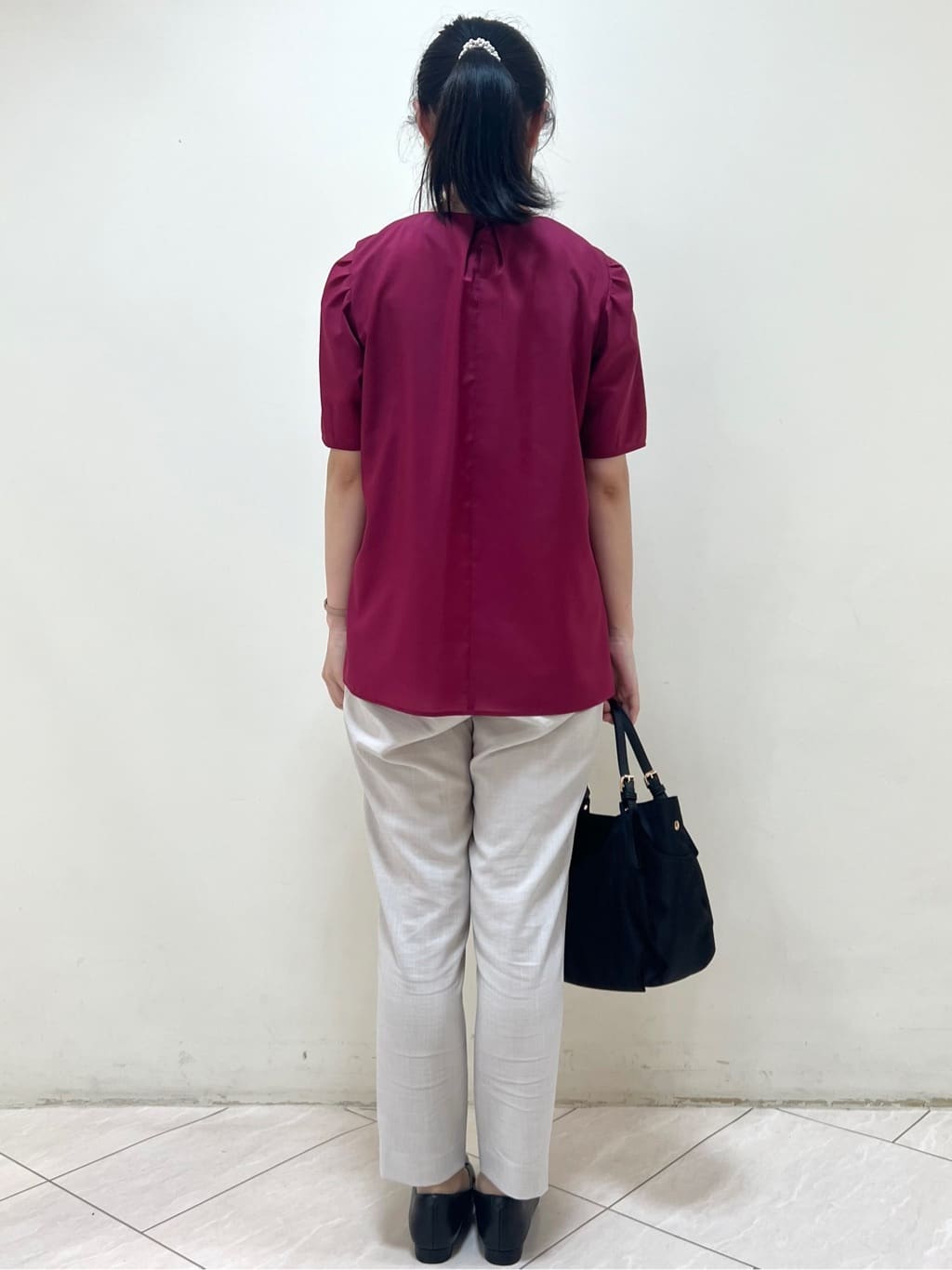 yanaさんの「Reflect｜【しっかり収納／小旅行に◎／インナーバッグ入り／ショルダー付き】3WAYデザインバッグ」を使ったコーディネート