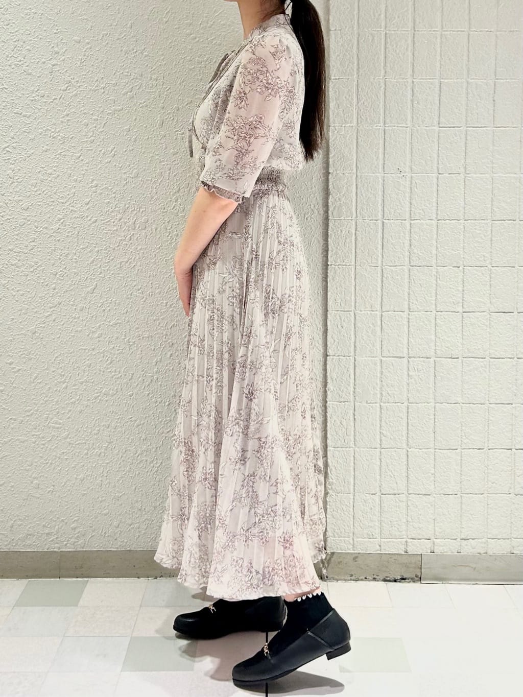 takeさんの「ESPERANZA｜【EC先行販売】バブーシュローファー」を使ったコーディネート