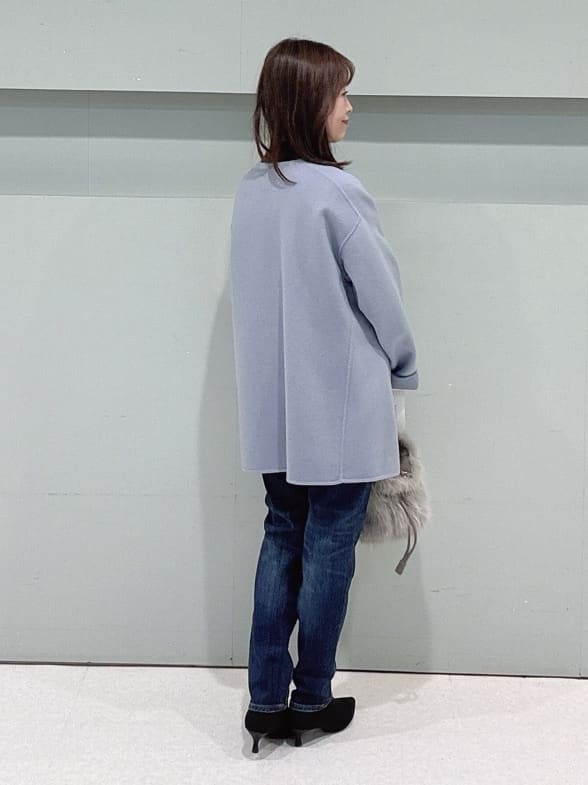 makiさんの「UNTITLED｜【ミディ丈/軽やか】セミラグランリバー コート」を使ったコーディネート
