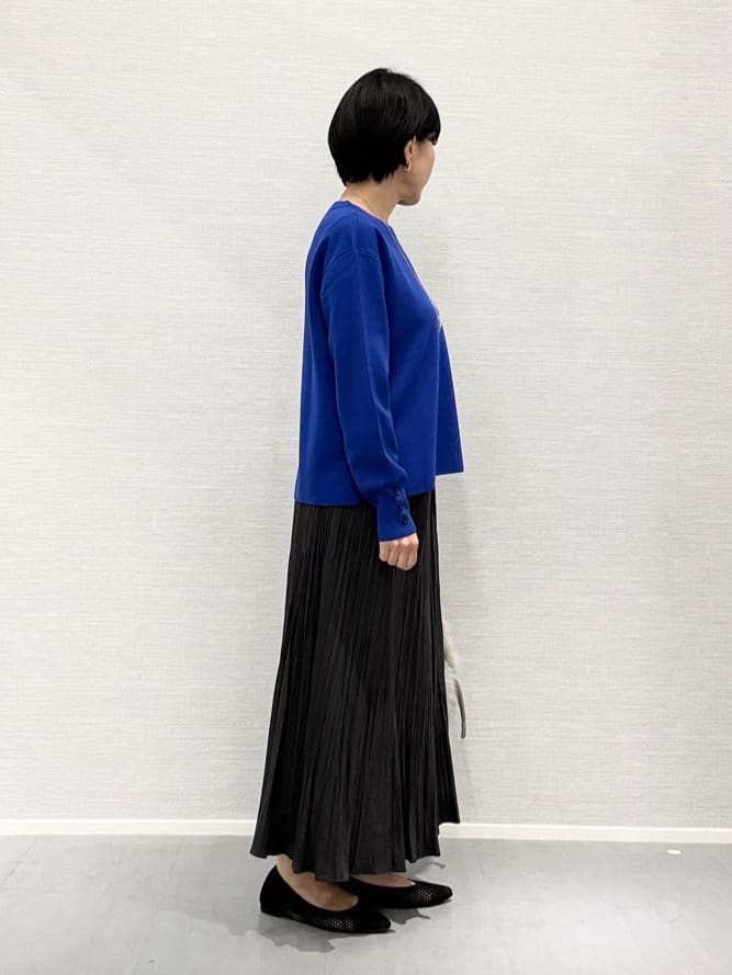 Yukoさんの「UNTITLED｜【アンサンブル可/洗える】ウールミラノリブニット」を使ったコーディネート