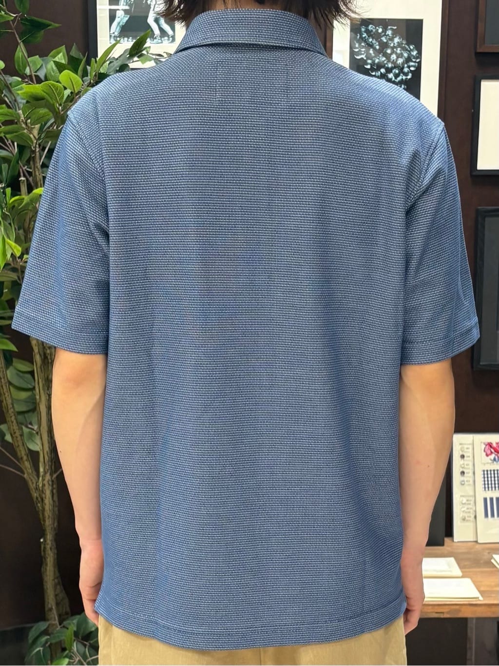 Kaiさんの「TAKEO KIKUCHI｜【抗菌防臭／9色5サイズ展開】ハニカムメランジ ポロシャツ」を使ったコーディネート