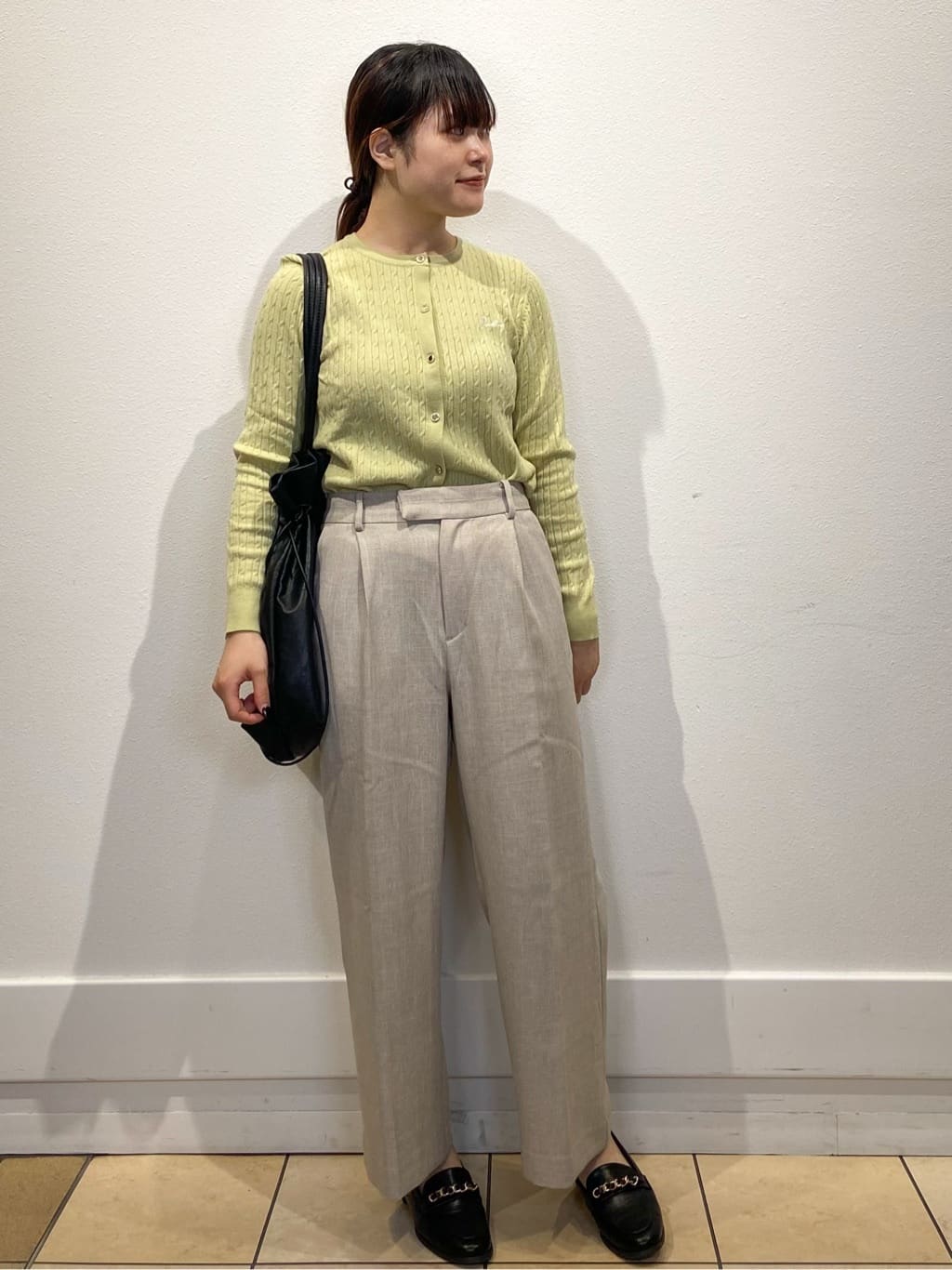 kimiさんの「index｜ワイドストレートパンツ／セットアップ対応可【洗濯機OK／イージーアイロン】」を使ったコーディネート