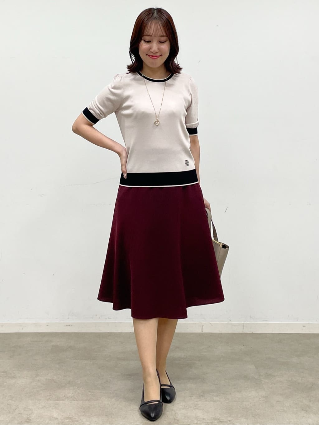 yukariさんの「Reflect｜【軽い着心地】メッシュツイードジャケット」を使ったコーディネート