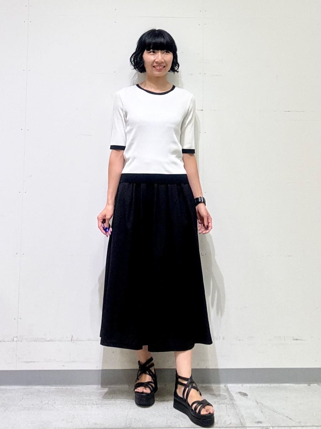 naoさんの「INDIVI｜ライトダブルジャケット」を使ったコーディネート