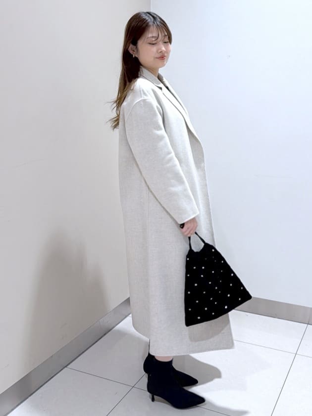 kanaさんの「UNTITLED｜【ロング丈/軽やか】テーラード　リバーコート」を使ったコーディネート