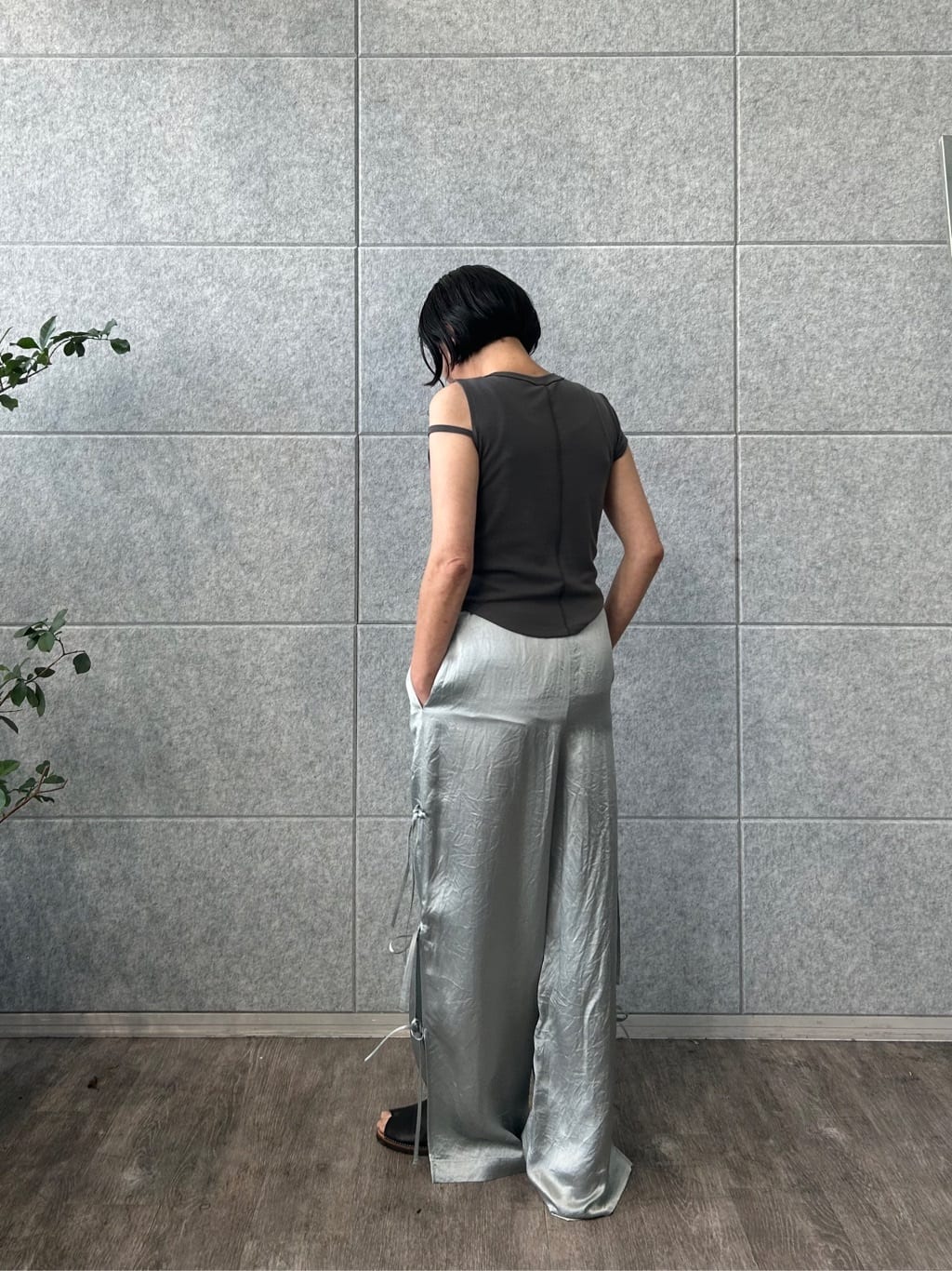 yukoさんの「CODE A｜ribbon easy pants」を使ったコーディネート
