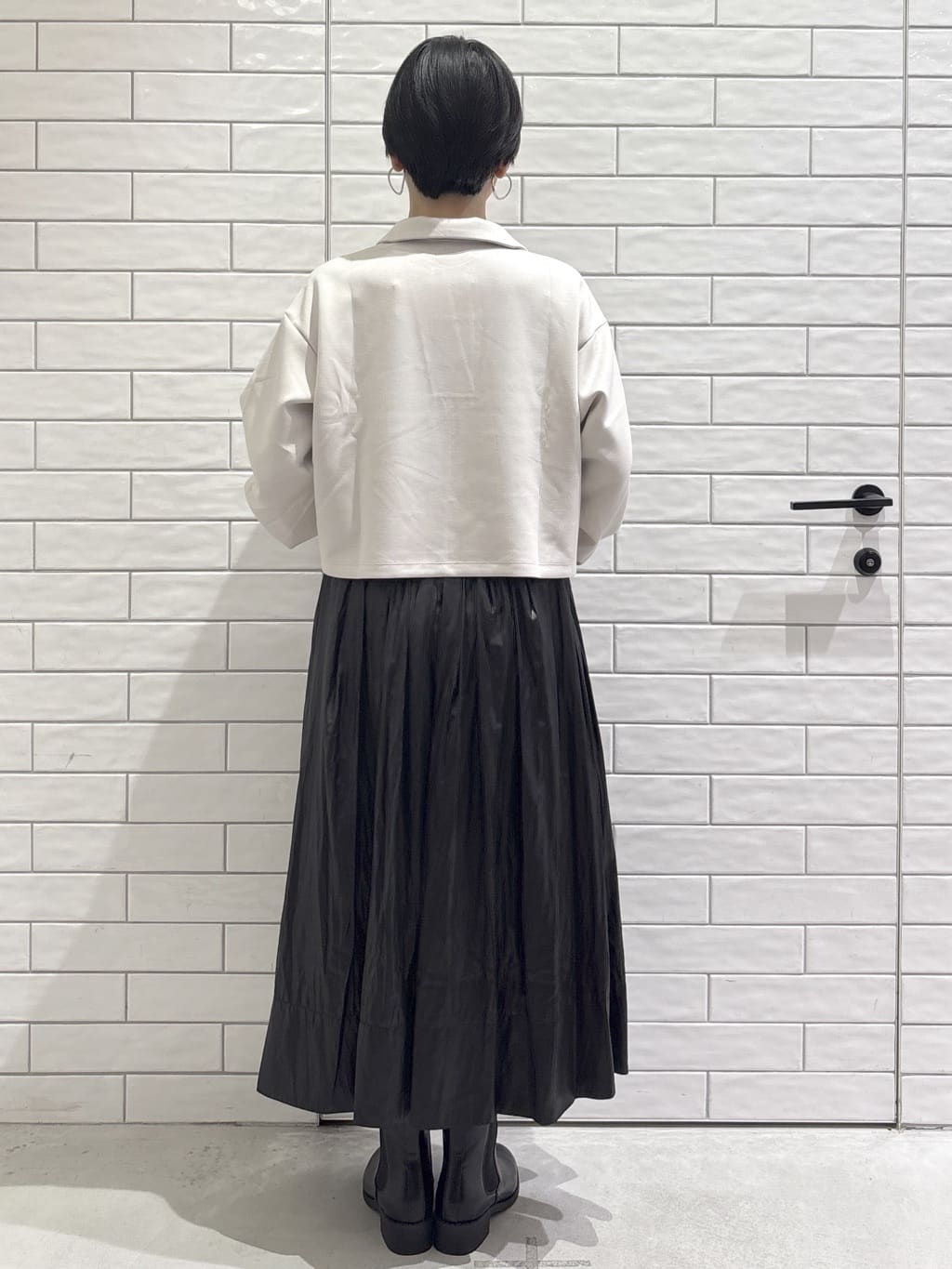 ayumiさんの「OPAQUE.CLIP｜スキッパートップス【UVケア／洗濯機OK】」を使ったコーディネート